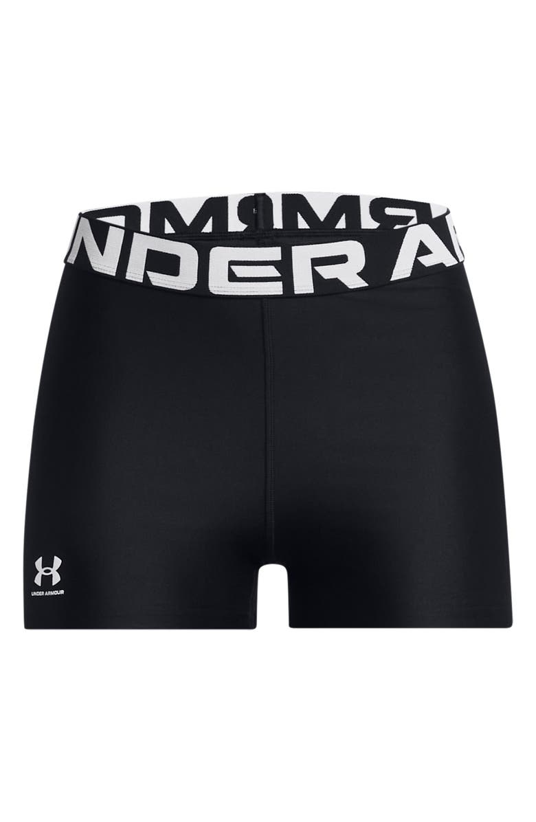 Under Armour HeatGear<sup>®</sup> Shorts, Alternate, color, Black / / White