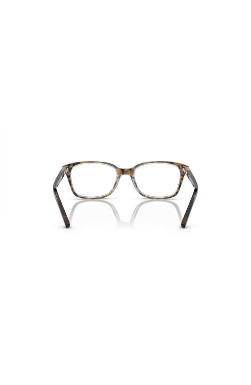Vogue Eyewear 47mm Square Optical Glasses In Brown