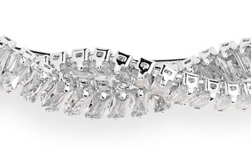 Tasha Cubic Zirconia Twisted Choker Necklace