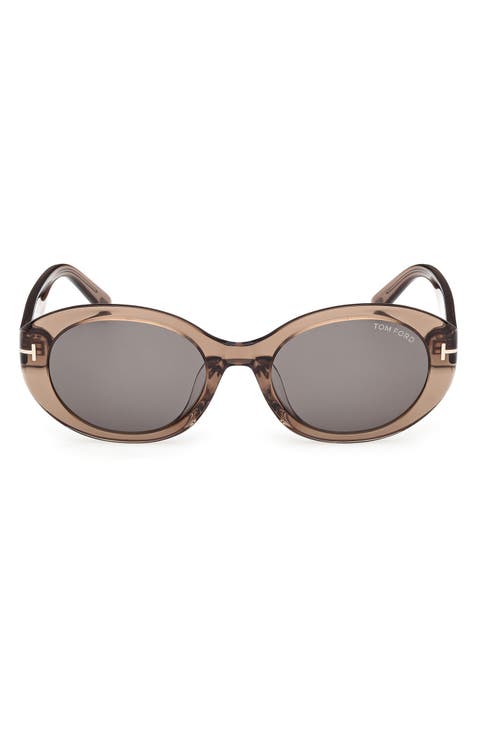 Jasmin 54mm Oval Sunglasses