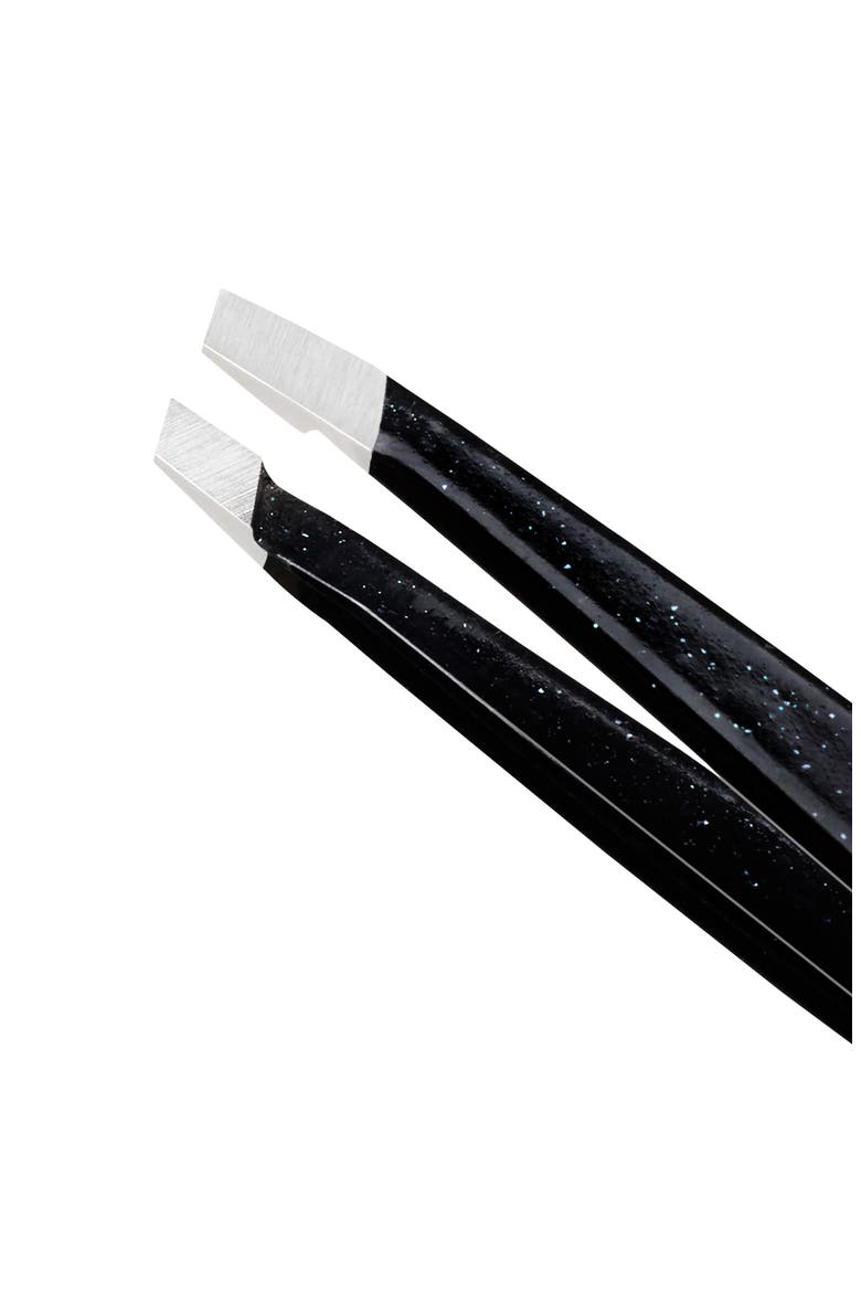 Dusted Onyx Mini Slant Tweezer, Alternate, color, DUSTED ONYX