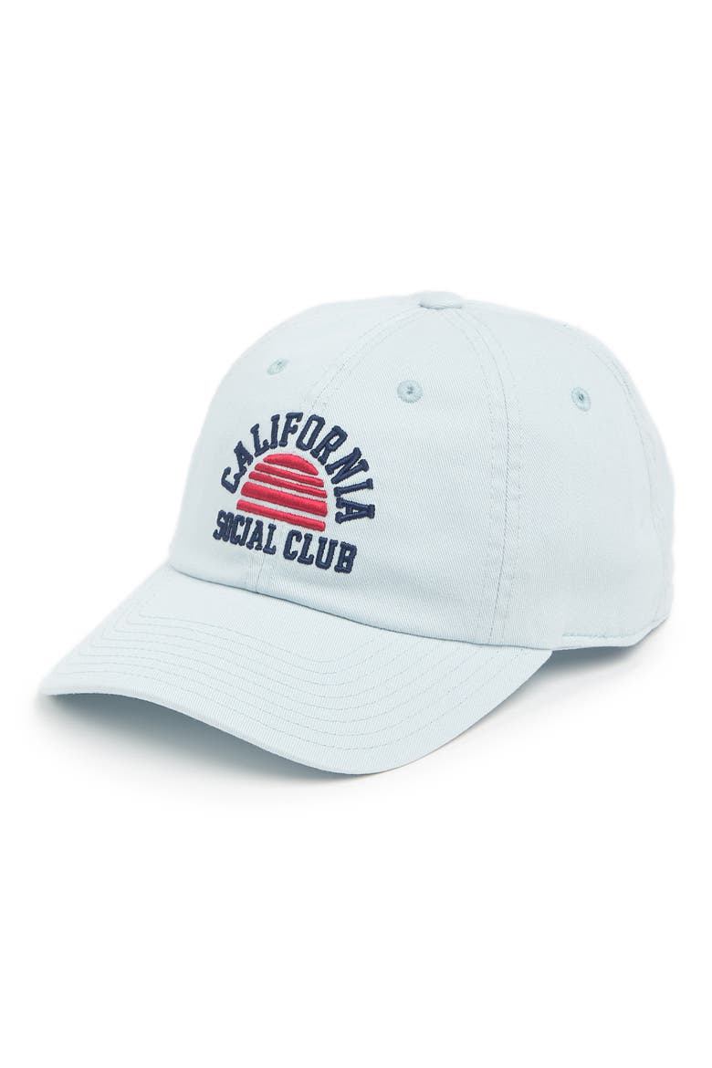 California Social Club Ballpark Cap, Main, color, RUISSEAU