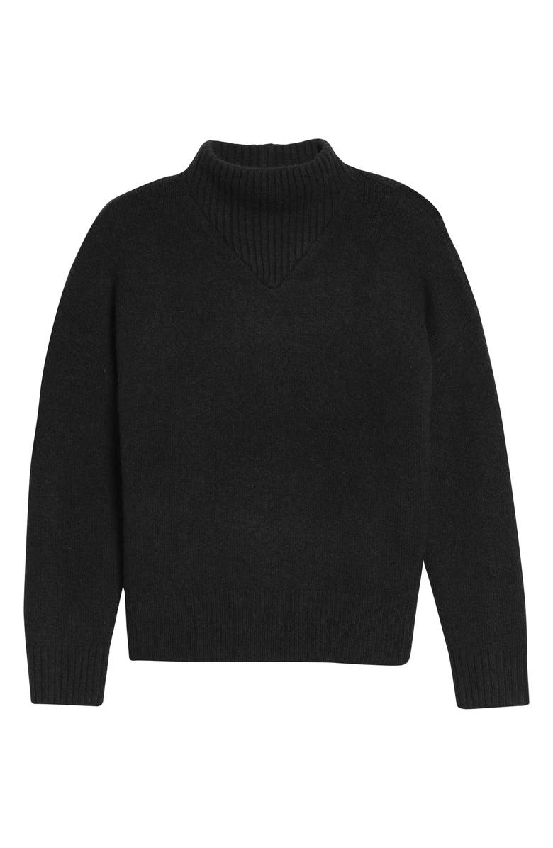 Madewell Dillon Mock Neck Pullover Sweater, Alternate, color,