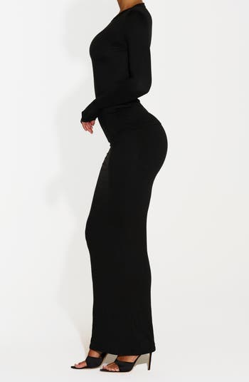 Bare Crewneck Long Sleeve Top