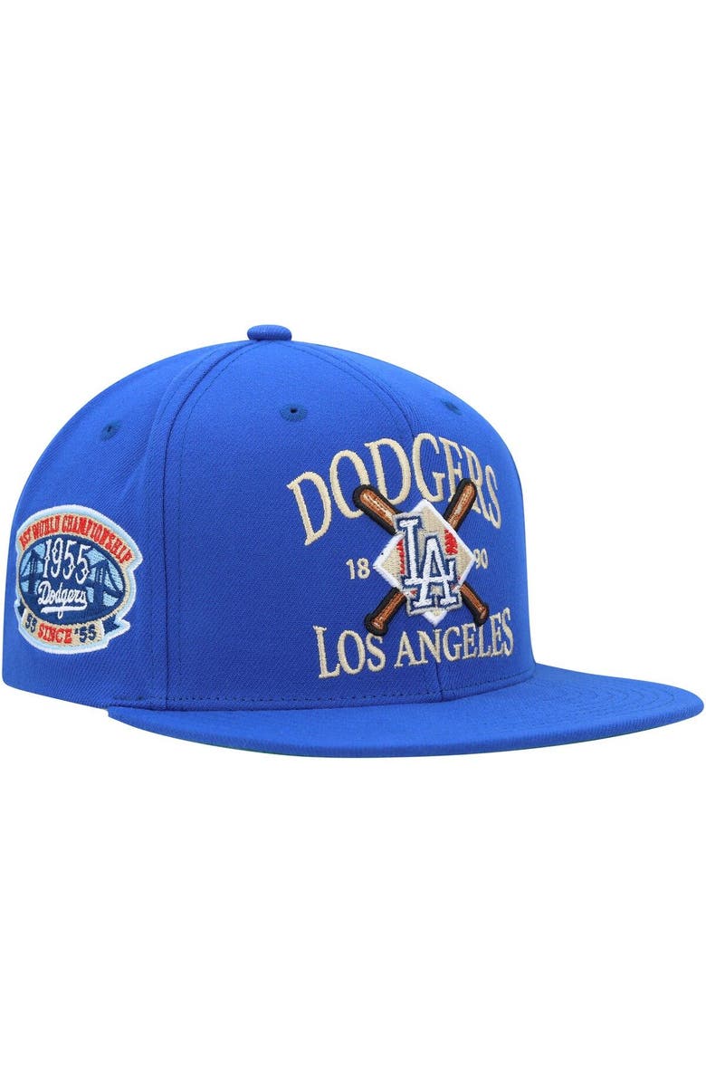 Mitchell & Ness Men's Mitchell & Ness Royal Los Angeles Dodgers Grand Slam Snapback Hat, Main, color, Royal