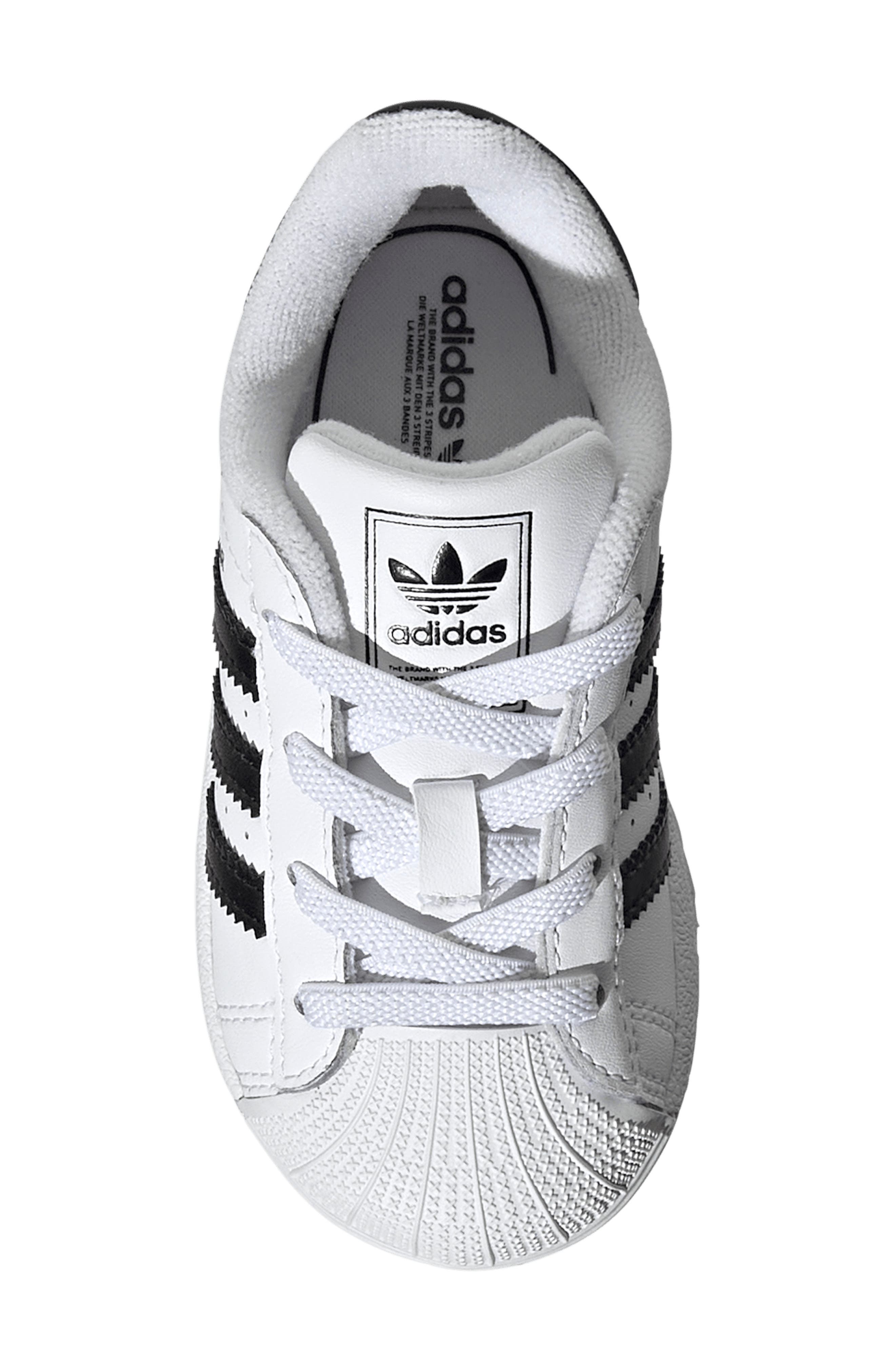 adidas Kids' Superstar II Sneaker, Alternate, color, White/ Core Black/ White