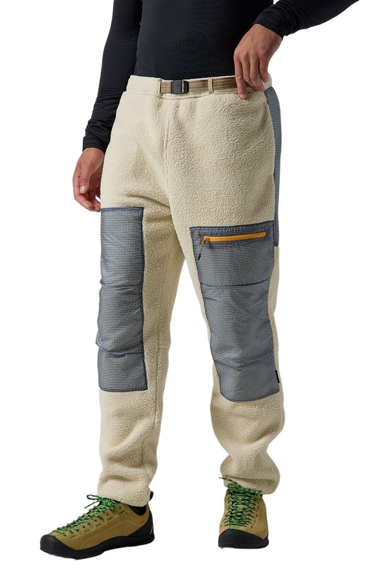 Wander Pile-Fleece Pant - Men's, Alternate, color, Fog/Tradewinds