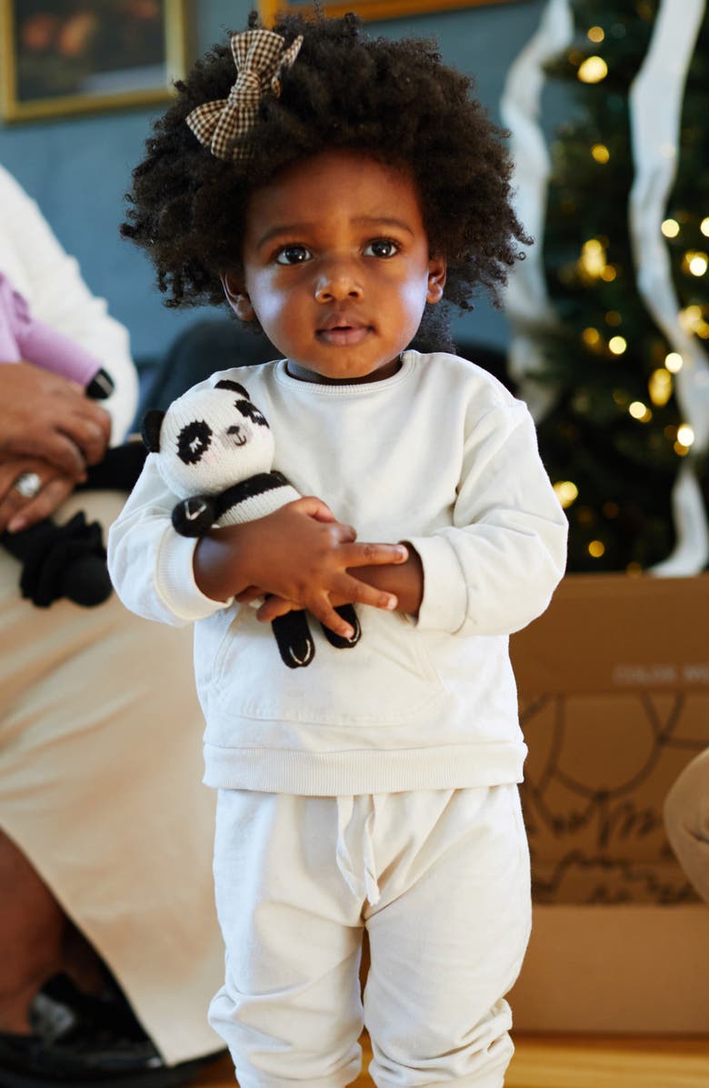 reD & oLive Baby Panda Cotton Stuffed Animal, Alternate, color, Black