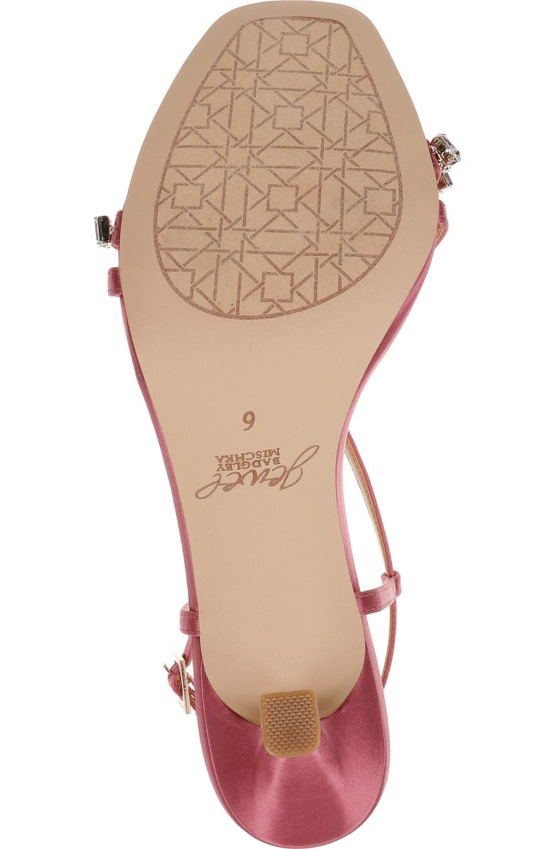 Jewel Badgley Mischka Alexis Slingback Sandal, Alternate, color, Chianti