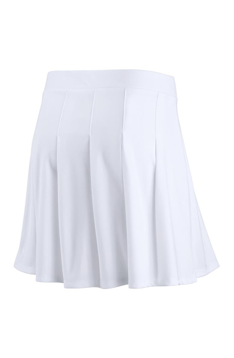 FANATICS Women's Fanatics White Green Bay Packers Primary Logo Tennis Skort, Alternate, color,