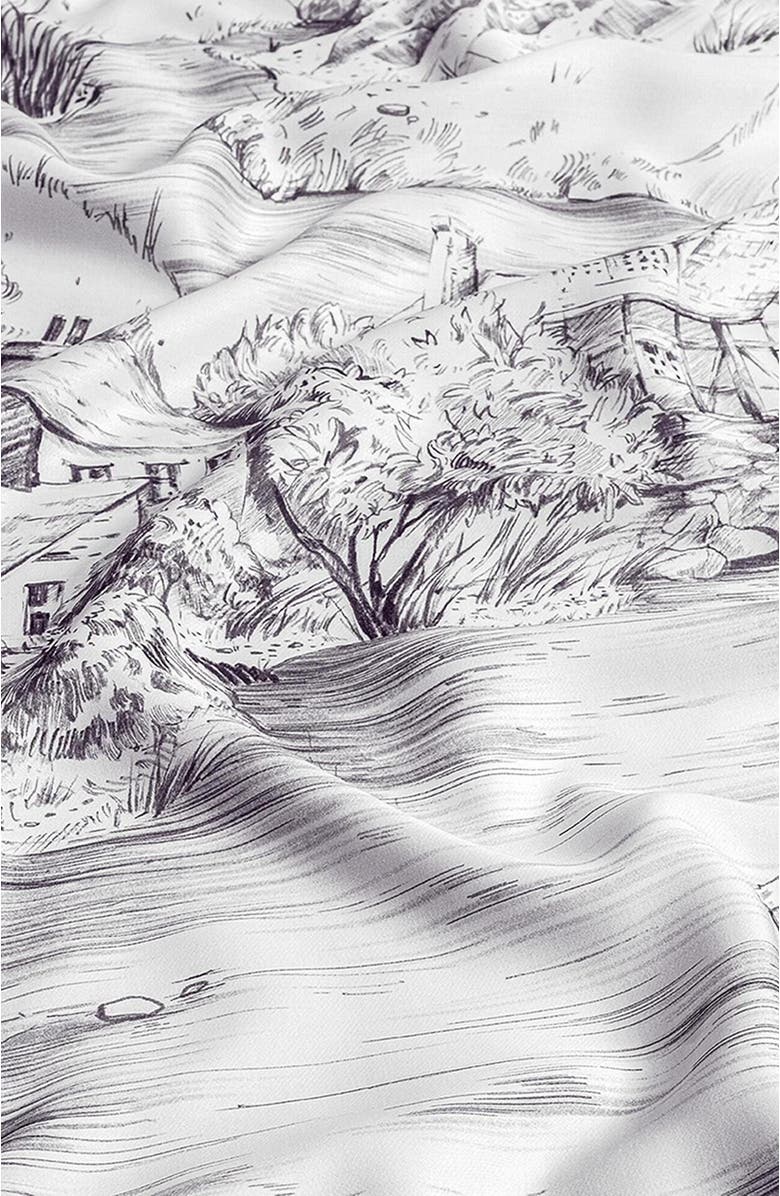 Togas Goranna pillowcase, Alternate, color, White