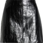ASTR the Label Savana Faux Leather Miniskirt