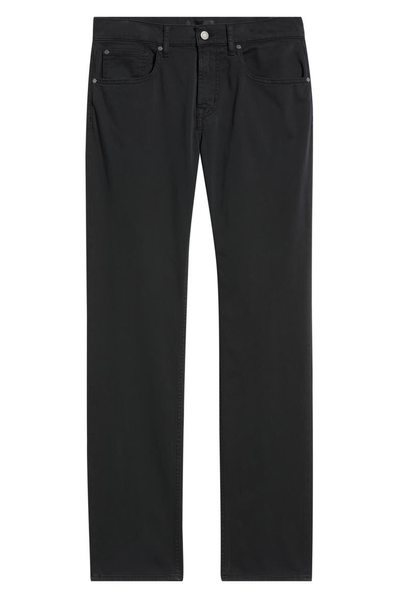 The Straight Leg Jeans, Alternate, color, BLACK