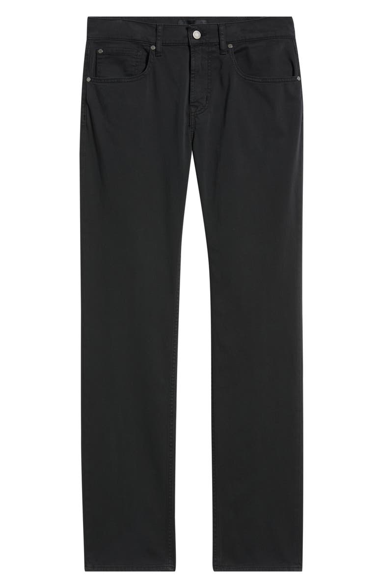 Seven The Straight Leg Jeans, Main, color, Black