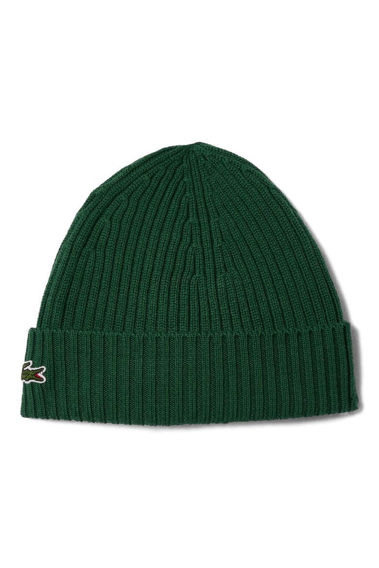 Wool Cuff Beanie, Main, color, VERT
