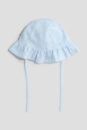 H&M Broderie Anglaise Cotton Sun Hat