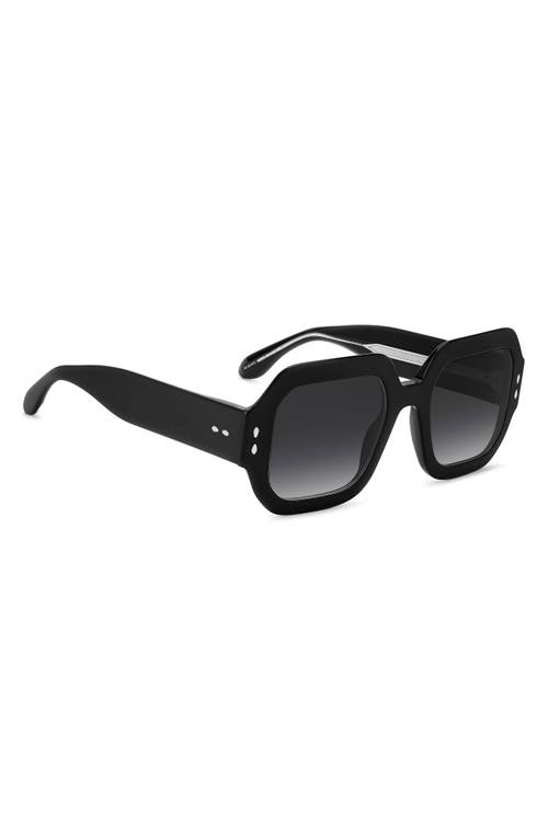 Isabel Marant 51mm Square Sunglasses In Black