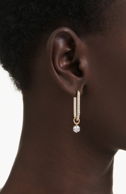 Swarovski Constella Crystal Hoop Earrings In Multi