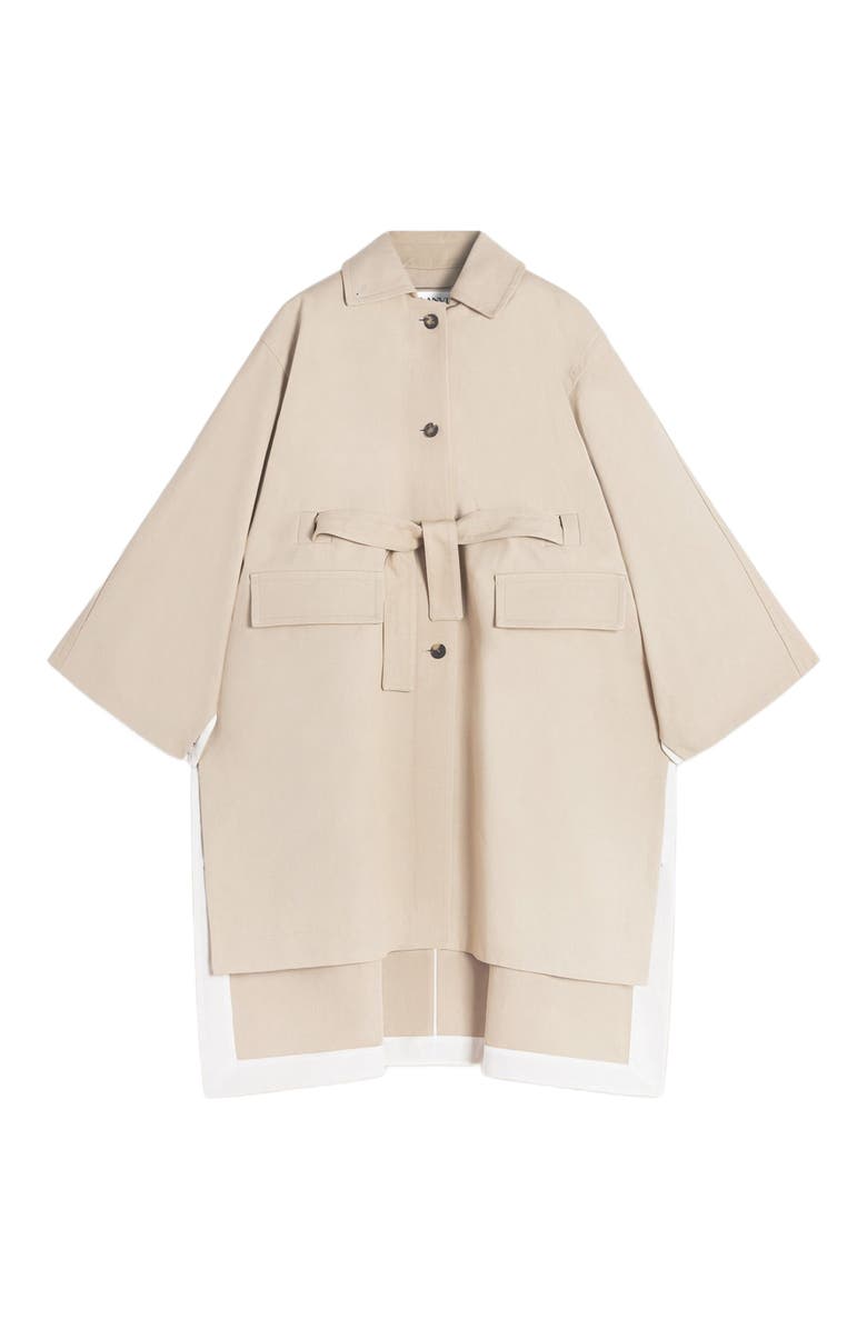 Lanvin CAPE COAT WITH A COLLAR, Alternate, color, 