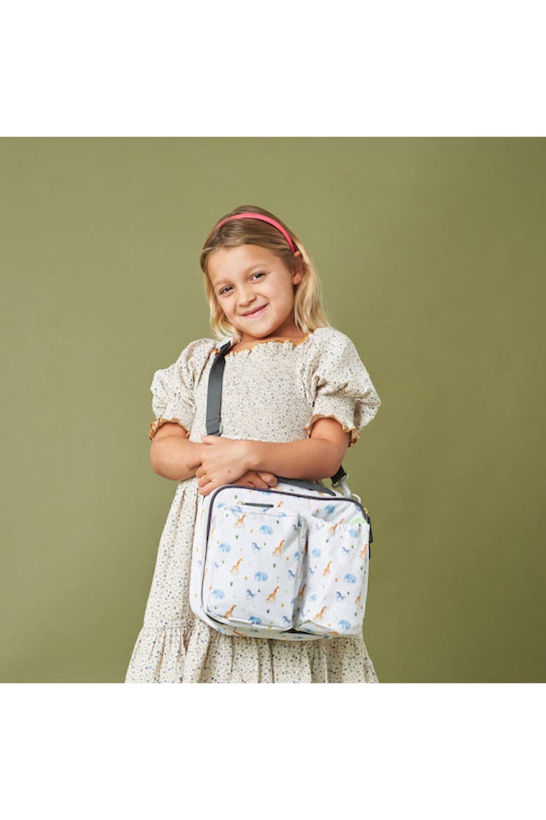 Bento Box and Lunch Bag Set, Alternate, color, Safari Warm Cream