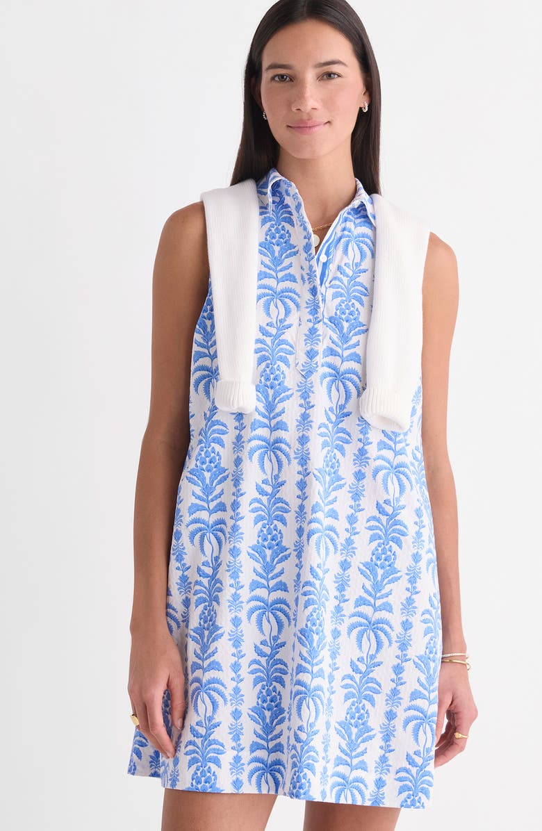 vineyard vines Pippa Harbor Dress, Alternate, color, Breaker Palm Stripe