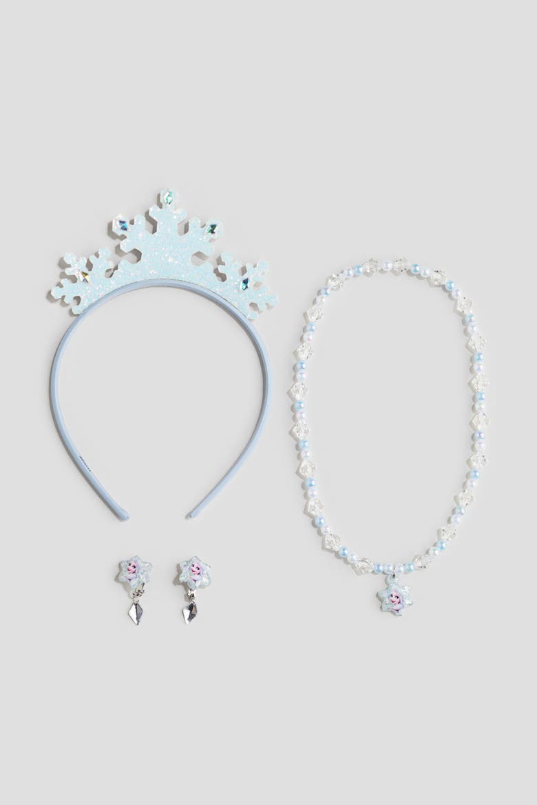 3-piece Jewelry Set, Alternate, color, Light blue/Frozen