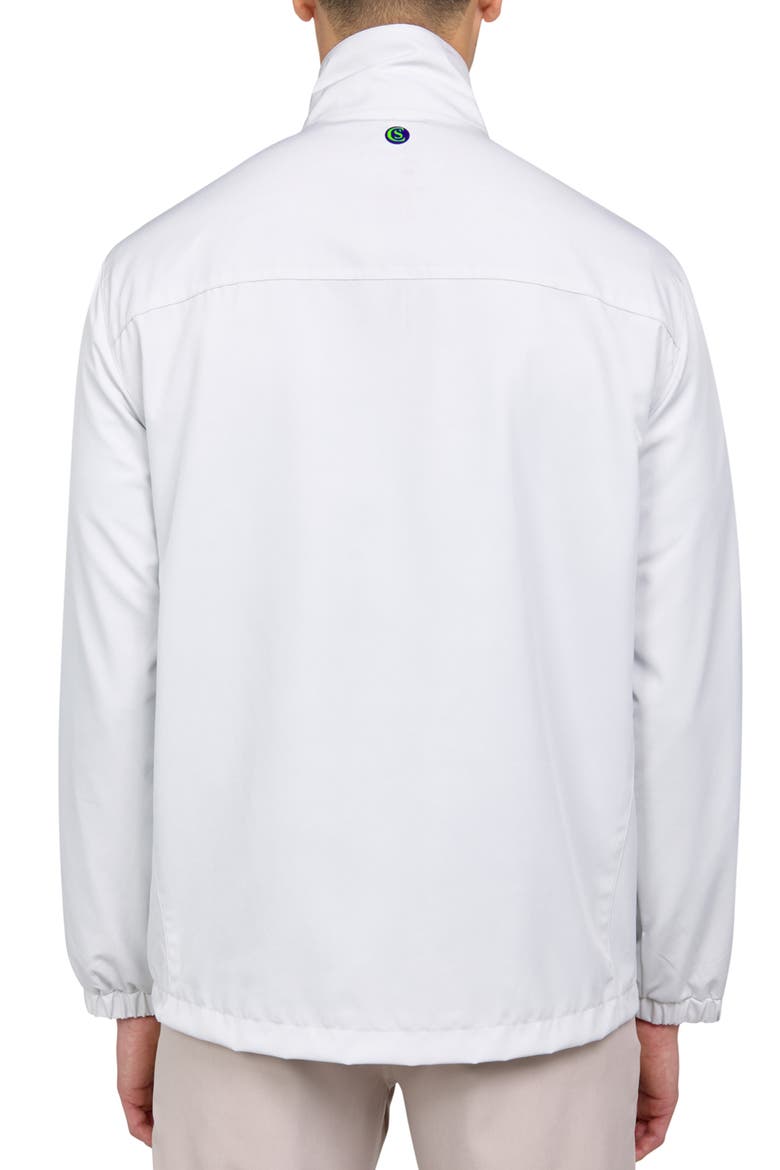 Regular Fit Solid Recycled Performance Golf Jacket, Alternate, color, GREY