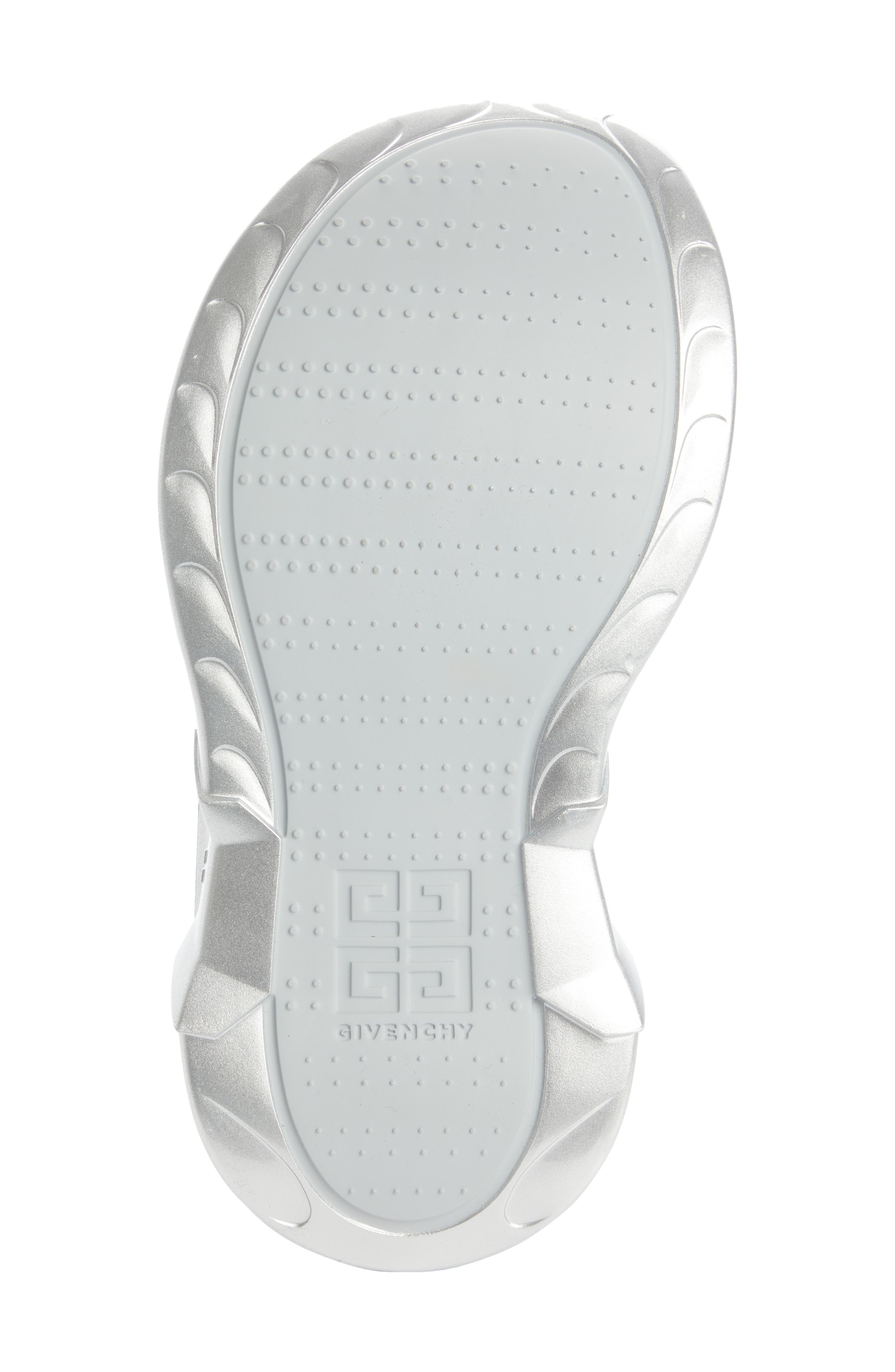 Givenchy Marshmallow Metallic Wedge Slide Sandal, Alternate, color, 