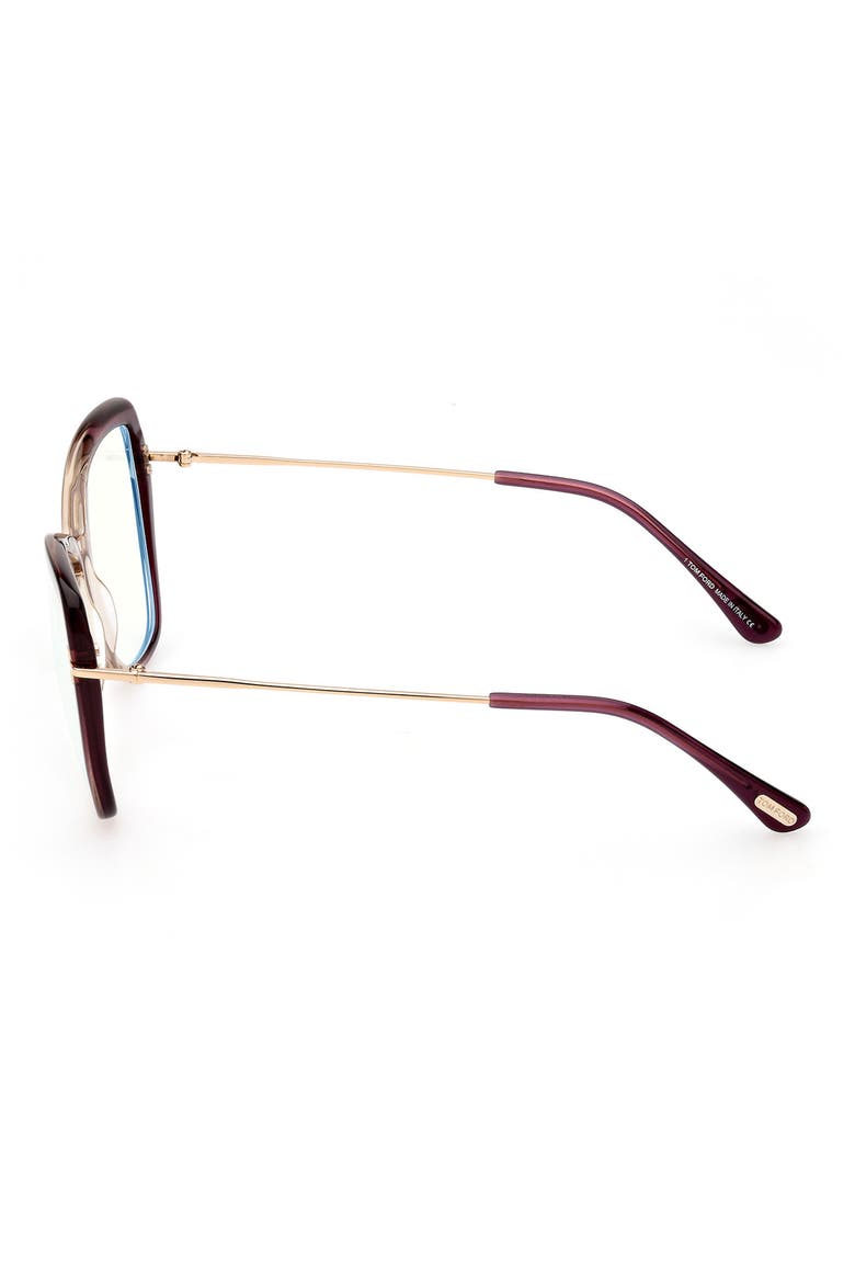 55mm Butterfly Blue Light Blocking Glasses, Alternate, color, VIOLET/OTHER
