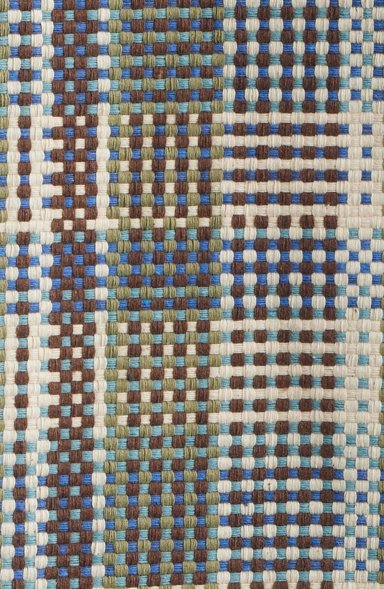 Wax London Whiting Basketweave Overshirt, Alternate, color, Blue / Green