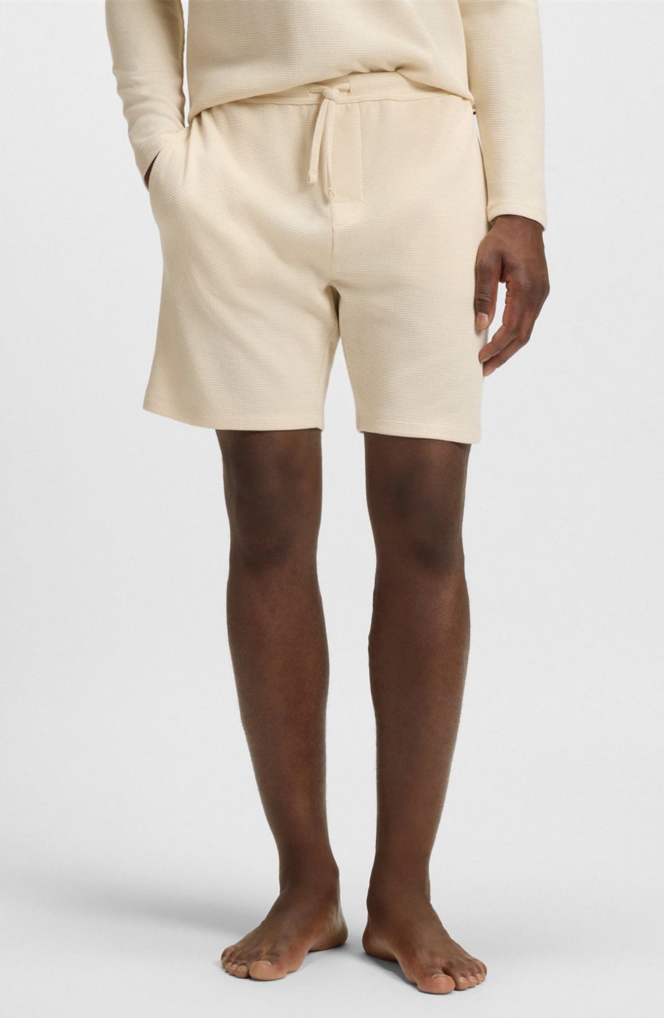 Waffle Knit Lounge Shorts