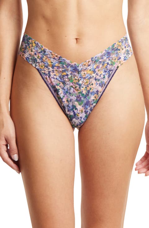Print Original Rise Thong