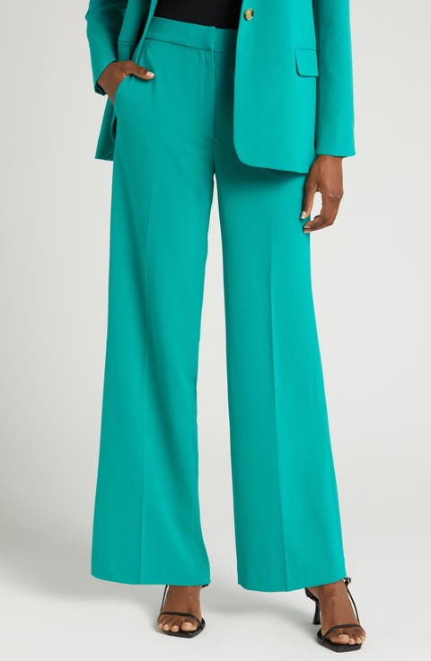 High Waist Wide Leg Pants