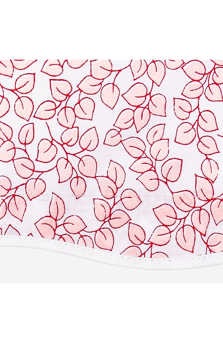 Matouk Margot 500 Thread Count Cotton Percale Duvet Cover, Alternate, color, Blush