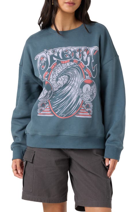 Psychd Oversized Graphic Sweatshirt