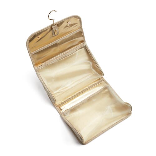 Trvl Design Woven Hanging Toiletry Bag In Ivory