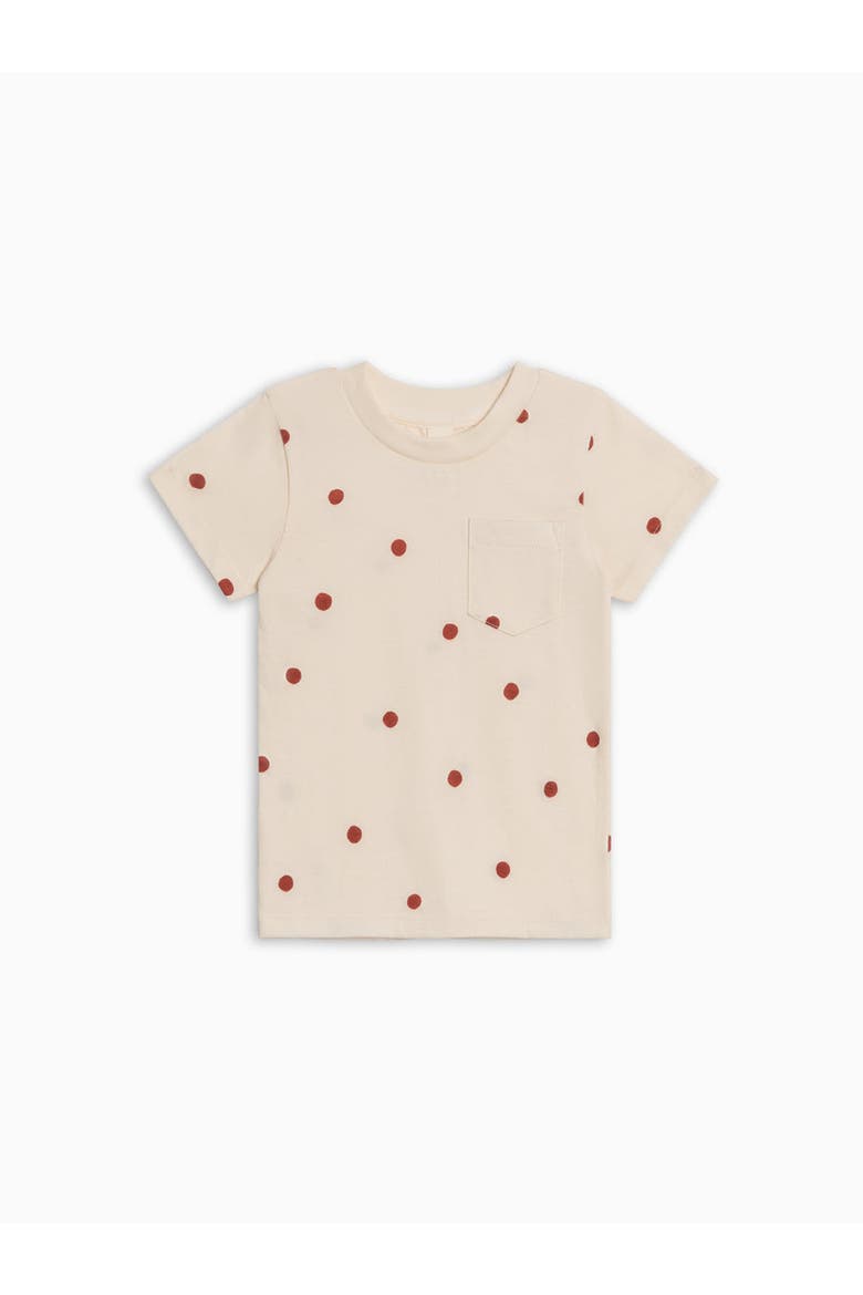 Organic Everest Short Sleeve Tee, Main, color, Barn Polka