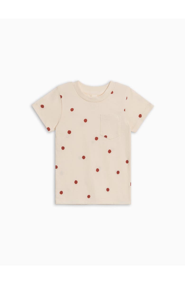 KENDI by Colored Organics Organic Everest Short Sleeve Tee, Main, color, Barn Polka