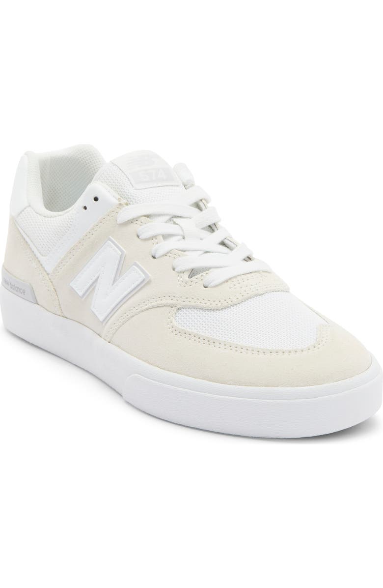 New Balance 574V Sneaker, Main, color, White/ White