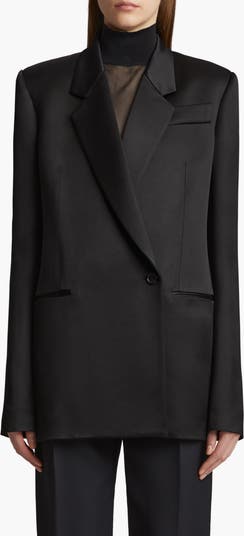 【関税込み】KHAITE WILLOW BLAZER KHAITE Willow double-breasted mikado blazer | NET-A-PORTER