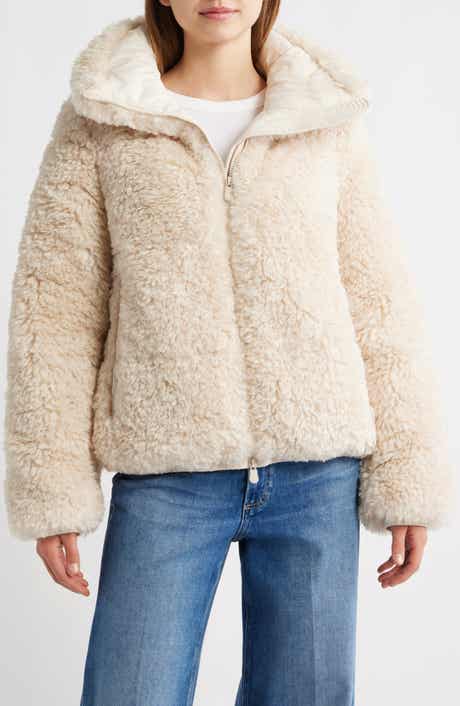 Save The Duck Kennie Water Repellent Faux Shearling Jacket