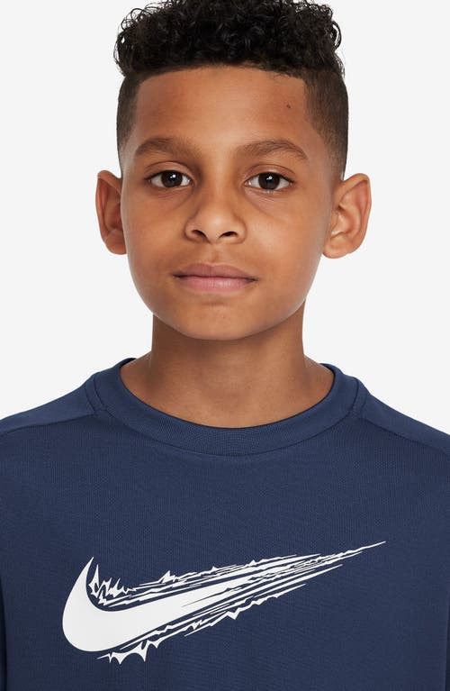 Nike Kids' Graphic T-shirt In Blue