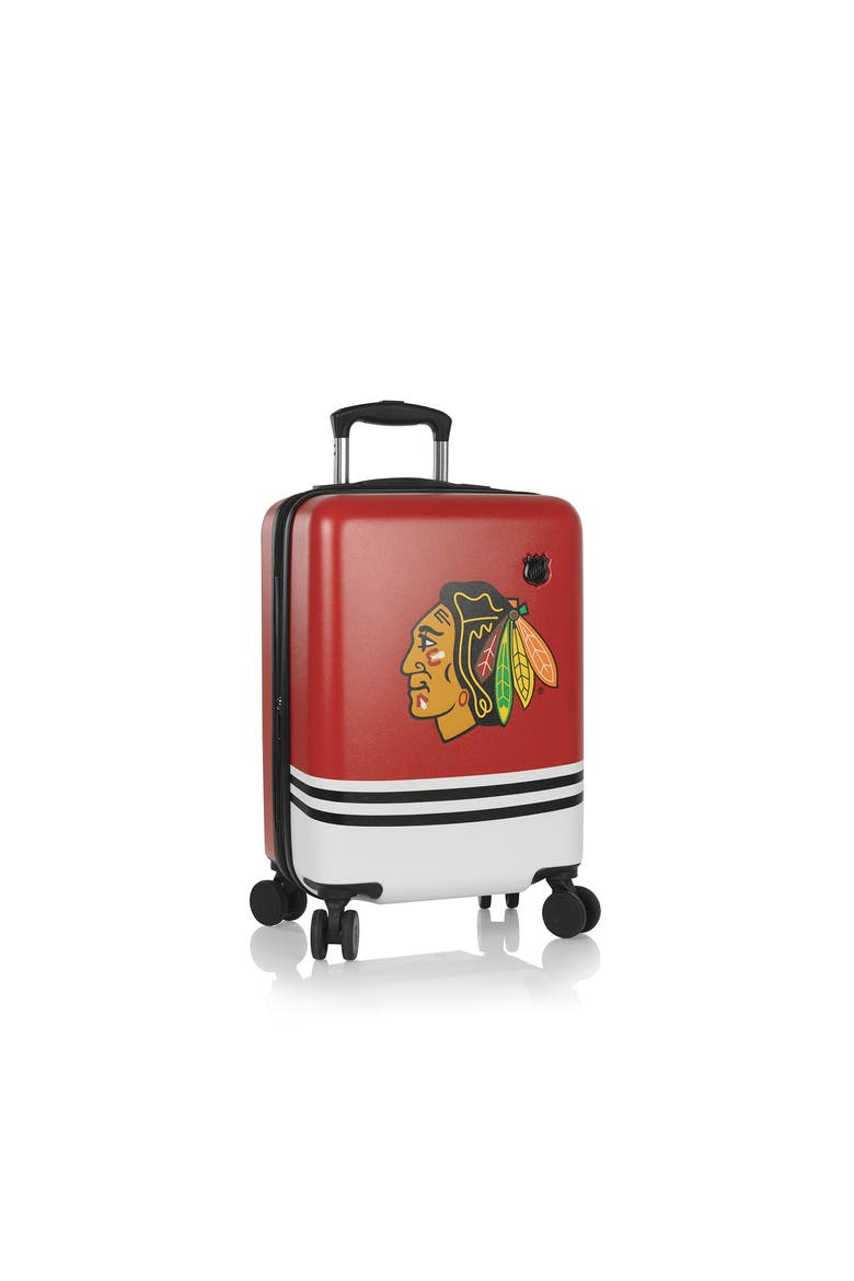 NHL 21 Inch Luggage - Chicago Blackhawks, Main, color, Red