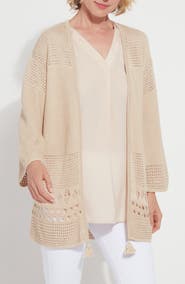 Lysse Dani Open Knit Cardigan Sweater