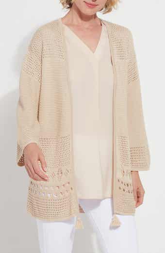 Lysse Dani Open Knit Cardigan Sweater