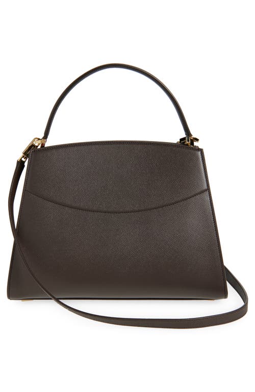 Ferragamo Small Studio Box Leather Top Handle Bag