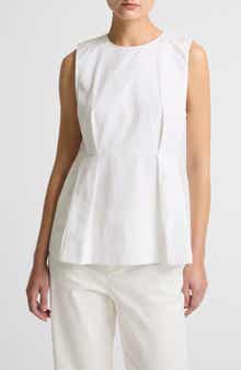 Paneled Sleeveless Top