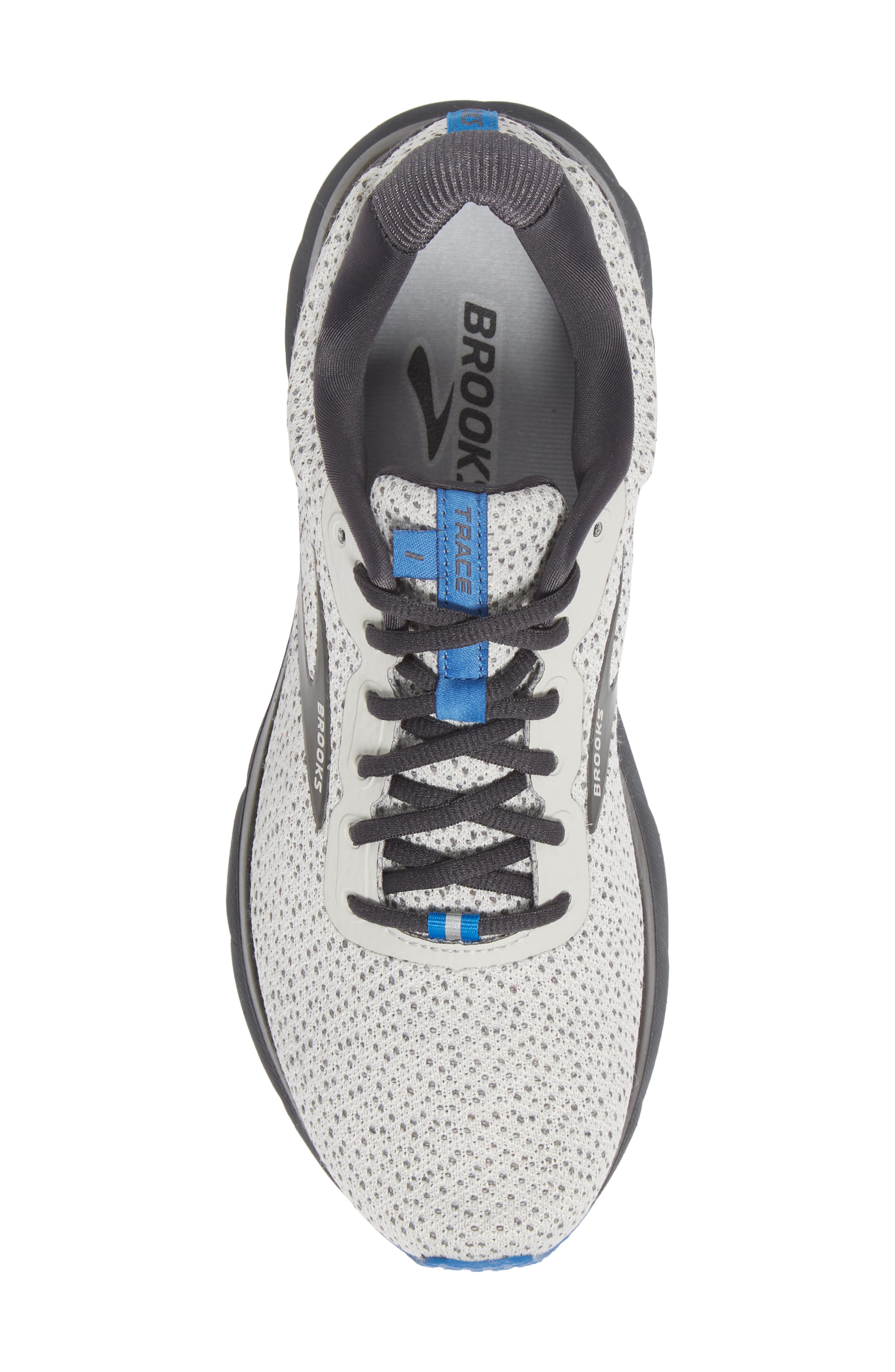 Trace Running Shoe, Alternate, color, EBONY/ OYSTER/ BLUE