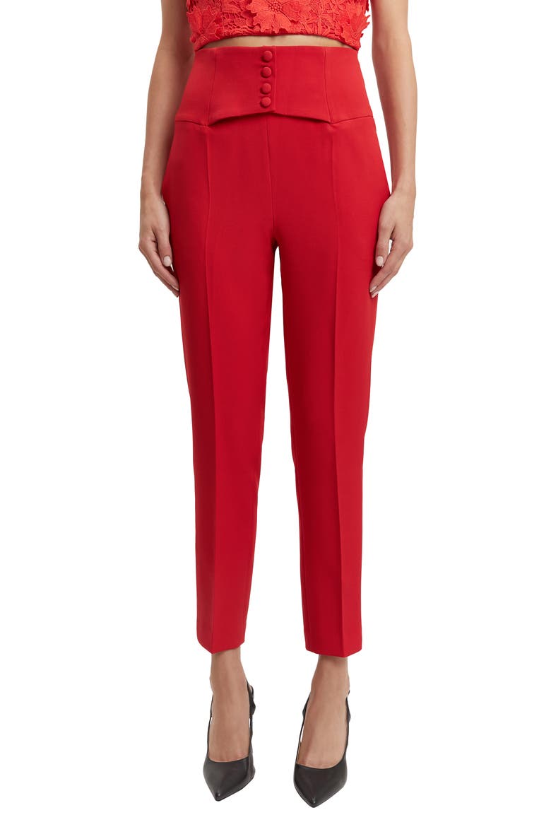 Corset Pants, Main, color, FAMOUS RED