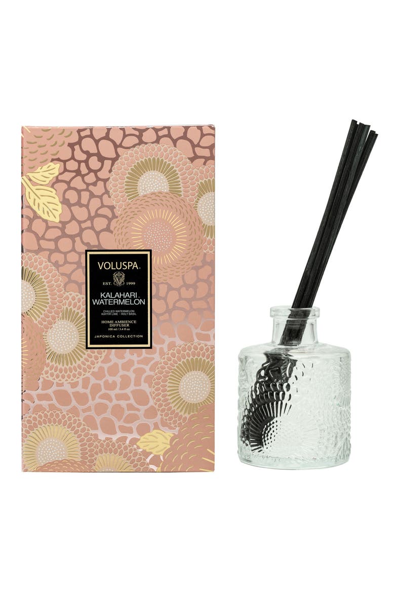 Kalahari Watermelon Reed Diffuser, Main, color, WATERMELON